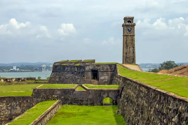 Clock tower of Dutch fort